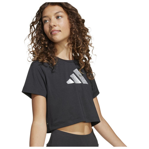 Adidas Παιδική κοντομάνικη μπλούζα Train-Essentials Glam Print Tee